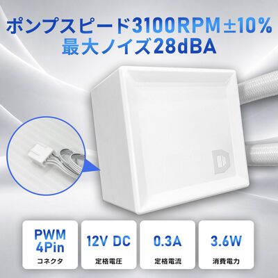 ドスパラセレクト  L360M2-WH (360mm ホワイト) 