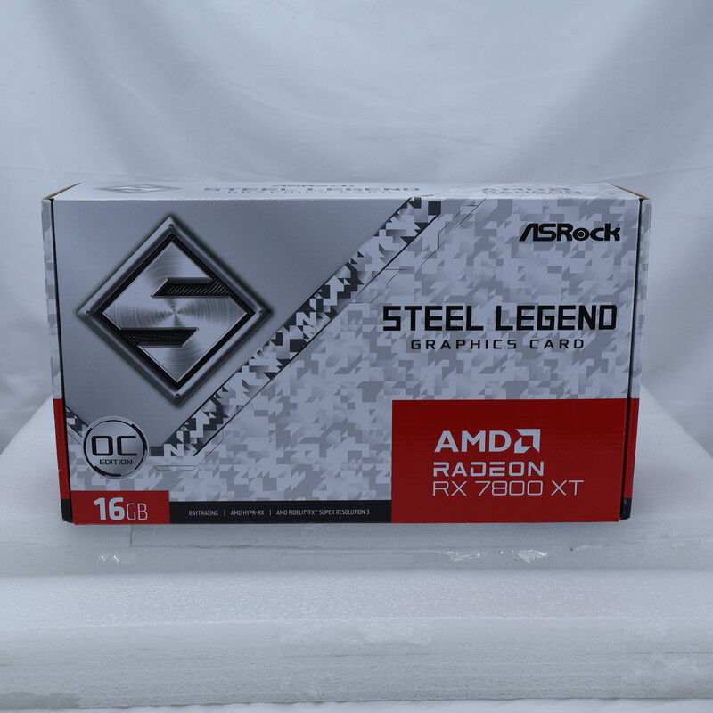 中古 ASRock RX7800XT SL 16GO(RX7800XT Steel Legend OC) 3470003923