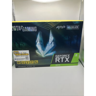 【仙台店】中古  ZOTAC GAMING GeForce RTX 3070 AMP Holo(RTX3070 8GB) 3240010625 
