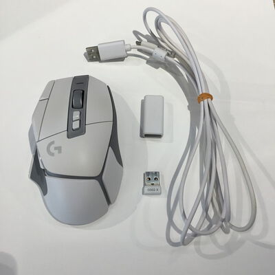 【松山環状枝松店】中古  ﾛｼﾞｸｰﾙ G502XWL-CRWH (無線 ｹﾞｰﾐﾝｸﾞﾏｳｽ) 4560001786 