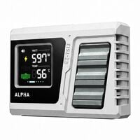 EZDIY  ALPHA TS13 - ATX 3.1 12V-2x6 Temp-Sensing U-Shape GPU Power Adapter - White - RVS EZDPI248-3 (リバースモデル ホワイト) 
