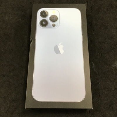 【静岡東瀬名店】中古  【au版SIMフリー】Apple iPhone13 Pro Max 6.7インチ 1TB シエラブルー MLKK3J/A 147558 