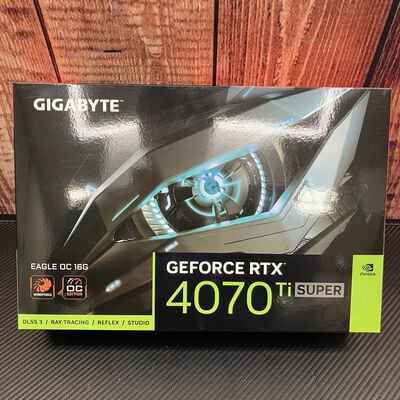 【富士青葉店】中古  GIGABYTE GV-N407TSEAGLE OC-16GD (RTX4070Ti SUPER 16GB) 164246 