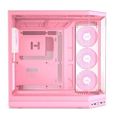 HYTE  Y50 RGB Strawberry Milk (E-ATX ガラスパネル ピンク) 