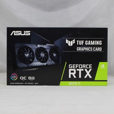 中古  ASUS TUF-RTX3070TI-O8G-GAMING（RTX 3070 Ti 8GB） 3480033302 