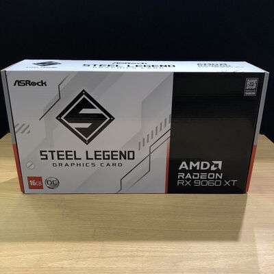 【甲府飯田店】中古  ASRock RX9060XT SL 16GO(RX9060XT Steel Legend 16G) 179896 