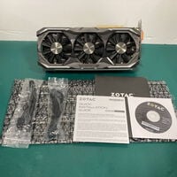 中古  ZOTAC ZT-P10800B-10P(GTX1080 8GB GDR5X AMP EX) 4760001534 