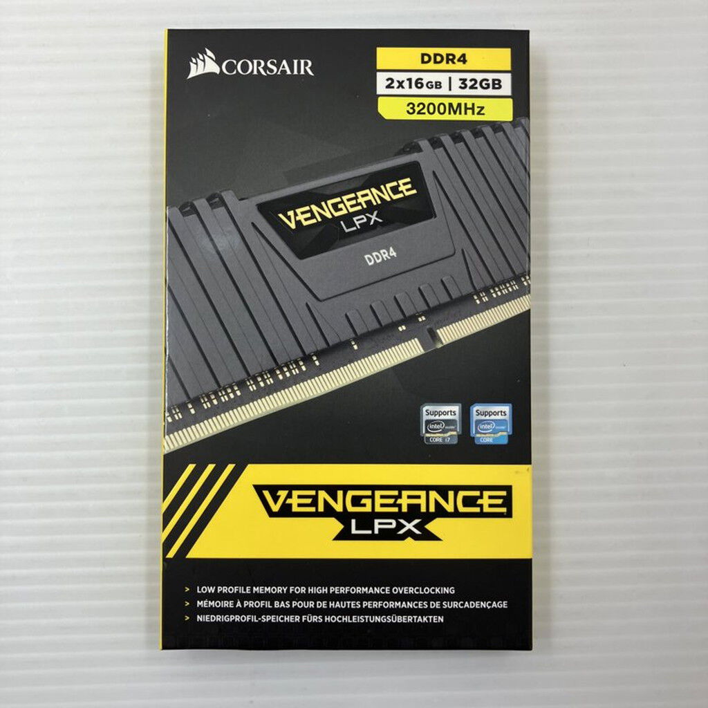 【中古PCメモリ】DDR4 32GB（16GB×2枚） 中古 16GB 2枚組(合計32GB) PC4-25600/DDR4-3200 デスクトップ用