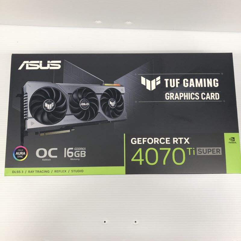 中古 ASUS TUF-RTX4070TIS-O16G-GAMING (RTX4070Ti SUPER 16GB