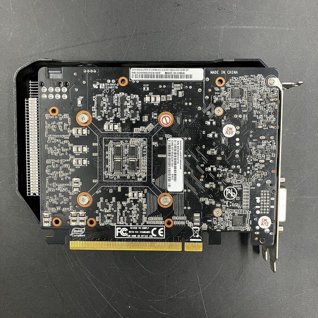 PALIT / 型番：NE6166S018J9-161F /ジャンク品 Palit Microsystems NE6166S018J9-161F (GeForce GTX1660 SUPER StormX