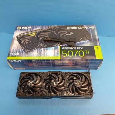 【大須店】中古  Palit NE7507T019T2-GB2031U(RTX5070Ti 16GB GamingPro-S) 188931 