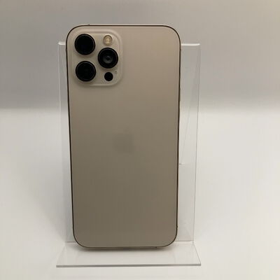 【佐賀南部バイパス店】中古  【SIMロック解除済み】【docomo】Apple iPhone12 Pro Max 6.7インチ 256GB (ゴールド)  MGD13J/A 155655 