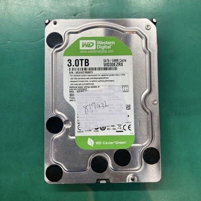 【千葉店】中古  W.D WD30EZRX (3TB SATA 3.5ｲﾝﾁ) 117984 