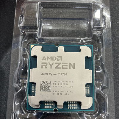 【熊本浜線店】中古  AMD Ryzen 7 7700 (AM5/3.8GHz/40M/C8/T16/65W) 1460024624 