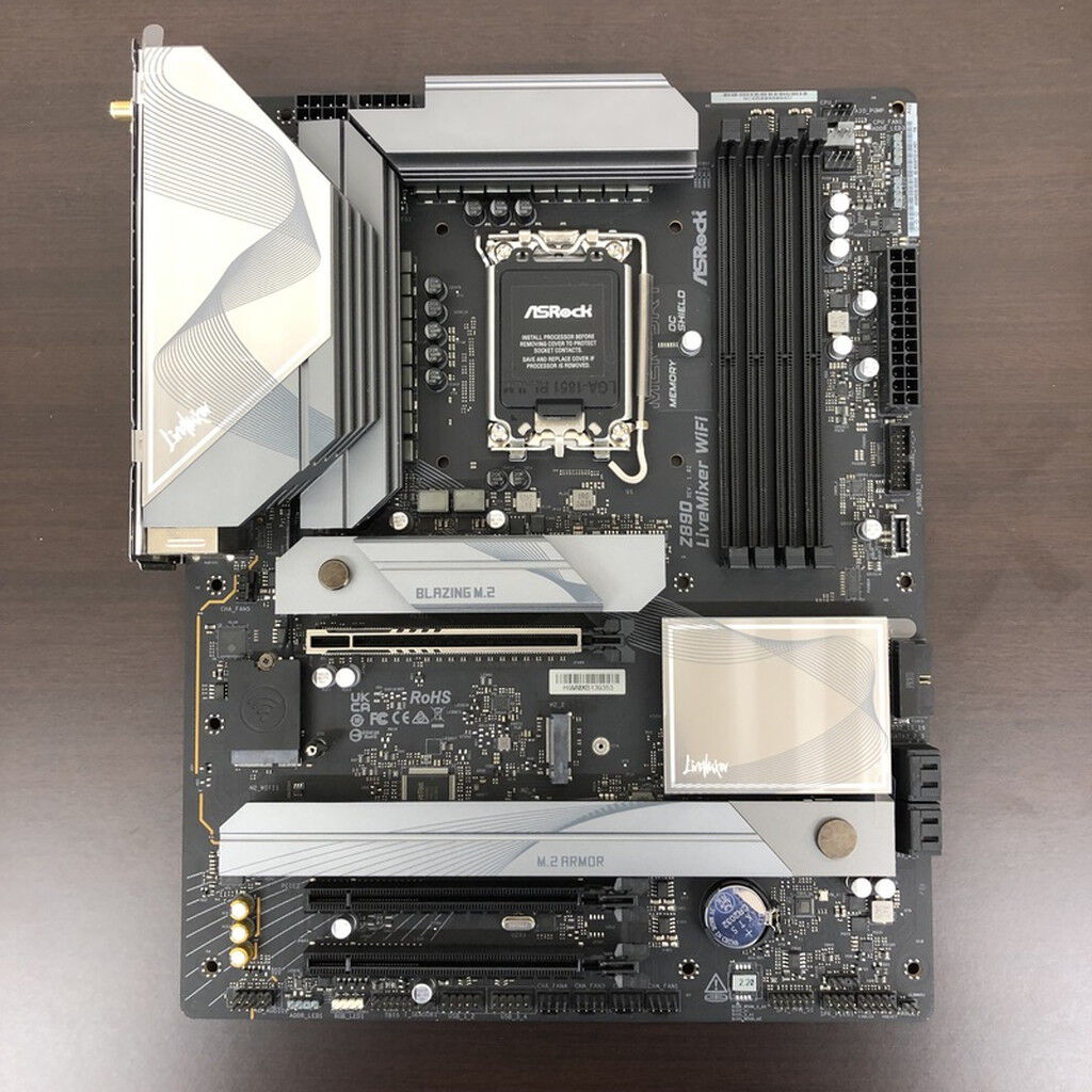 中古 ASRock Z890 LiveMixer WiFi (Z890 1851 ATX DDR5) 172167