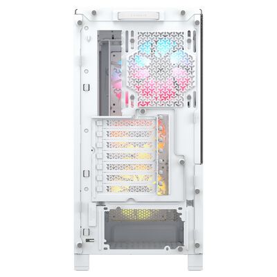 Corsair  FRAME 4000D LCD RS ARGB Premium White CC-9011327-WW (E-ATX ガラス ホワイト) 