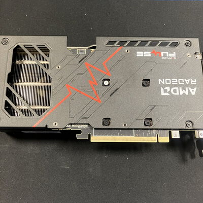 【大宮店】中古  SAPPHIRE PULSE Radeon RX9060XT GAMING OC 16GB AMD (RX9060XT 16G) 179906 