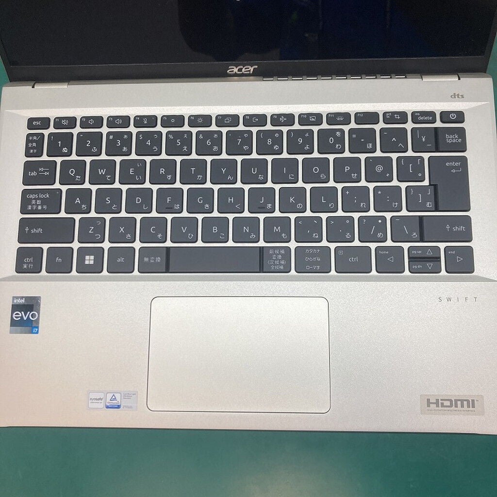 Acer Swift Go i7-13700H 起動不可ジャンク品 中古 Acer Swift Go 14(i7-13700H/16GB/SSD512GB/W11H) 4780001362