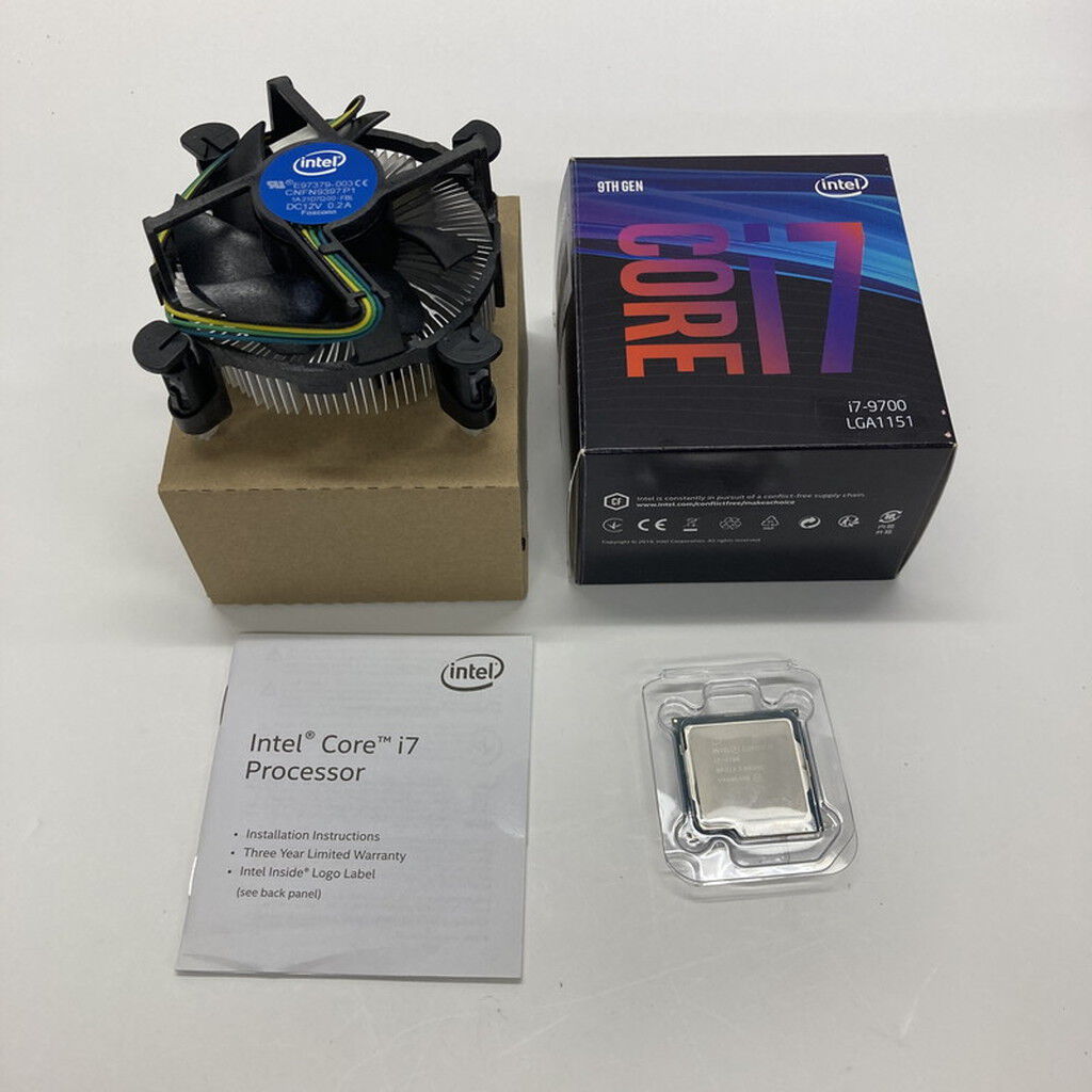 中古 Intel Core i7 9700 (1151/3.00GHz/12M/C8/T8) 140316