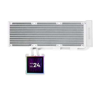 Lian-Li  HydroShift II LCD-S 360 fanLESS GHS2LCDS36NW (360mm ファンレス ホワイト) 