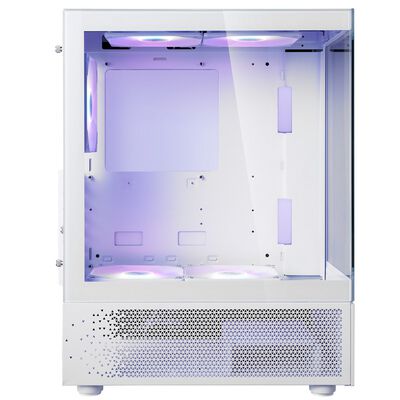 ADATA  INVADER X MINI INVADERXMINIMT-WHCWW (ATX ガラス ホワイト) 