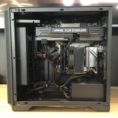 【松山環状枝松店】中古  インバースネット FRONTIER FRGAG-B760/WS727/NTK (Corei9-13900F/32GB/SSD2TB+SSD2TB/無し/RTX4070Ti 12GB/W11H) 4560001607 