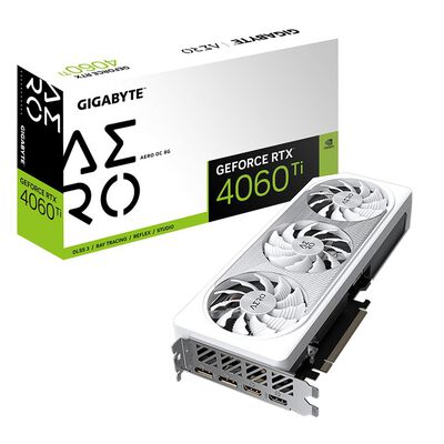 GIGABYTE  GV-N406TAERO OC-8GD (GeForce RTX 4060 Ti 8GB) 