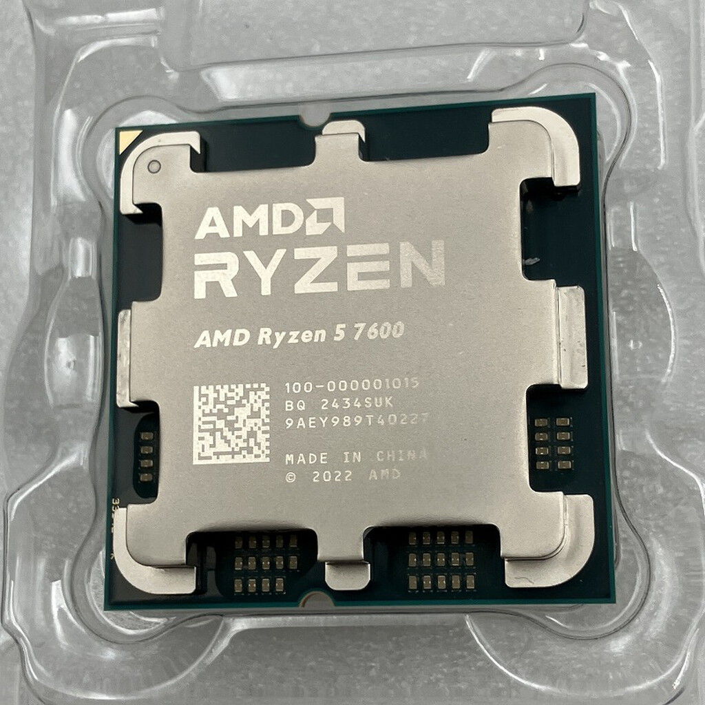 中古 AMD Ryzen 5 7600 (AM5/3.8GHz/38M/C6/T12/65W) 154484 （370134
