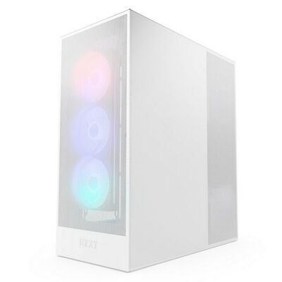 NZXT  H7 Flow RGB CM-H72FW-R1 (E-ATX ガラス ホワイト) 