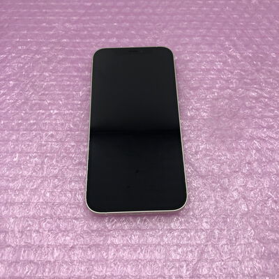 【福井日之出店】中古  【SIMロック解除済み】【SoftBank】Apple iPhone12 6.1インチ 64GB (ホワイト) MGHP3J/A 155553 