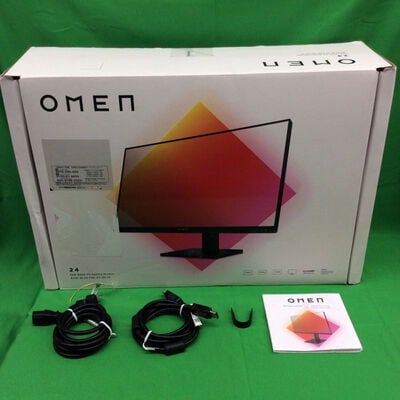 【川崎店】中古  HP OMEN 24 FHD 165Hz Gaming Monitor 24インチワイドゲーミングモニタ （フルHD 1920x1080 165Hz） 3170007215 