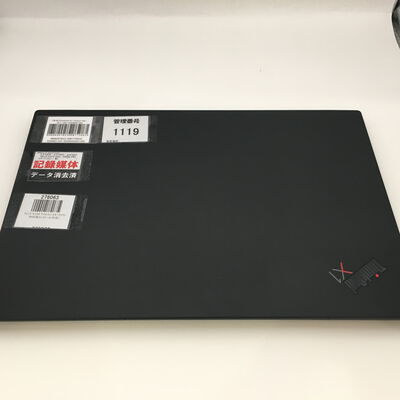 【佐賀南部バイパス店】中古  ThinkPad X1 Carbon Gen 8(i7-10610U/16GB/SSD512GB/14/2560x1440/W11P) 5250001345 