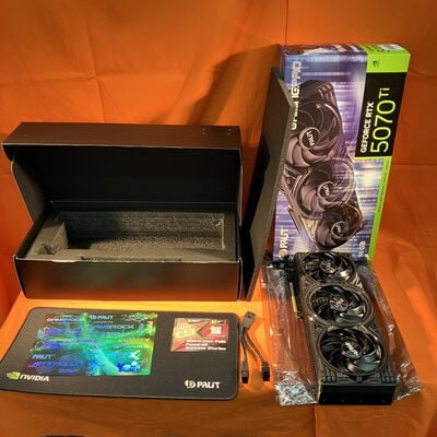 【なんば店】中古  Palit NE7507T019T2-GB2031A (RTX5070Ti GamingPro 16GB) 176552 