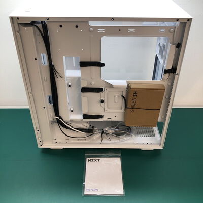 【津ラッツ店】中古  NZXT CC-H51FW-01(H5 Flow WH ATX ｶﾞﾗｽ ) 4990000998 