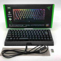 中古  Razer　BlackWidow V3 Mini HyperSpeed JP Green Switch RZ03-03891700-R3J1 4640002548 
