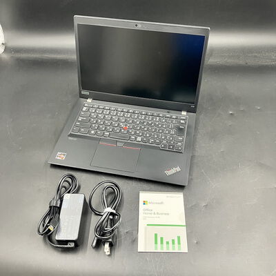 【大須店】中古  LENOVO ThinkPad X13 (AMD Ryzen 5 Pro 4650U 2.10GHz/32GB/SSD256GB/-/オンボード/13.3/1920x1080/Wi-Fi/WEBCAM/W11P/Microsoft Office Home and Business 2024) 184183 