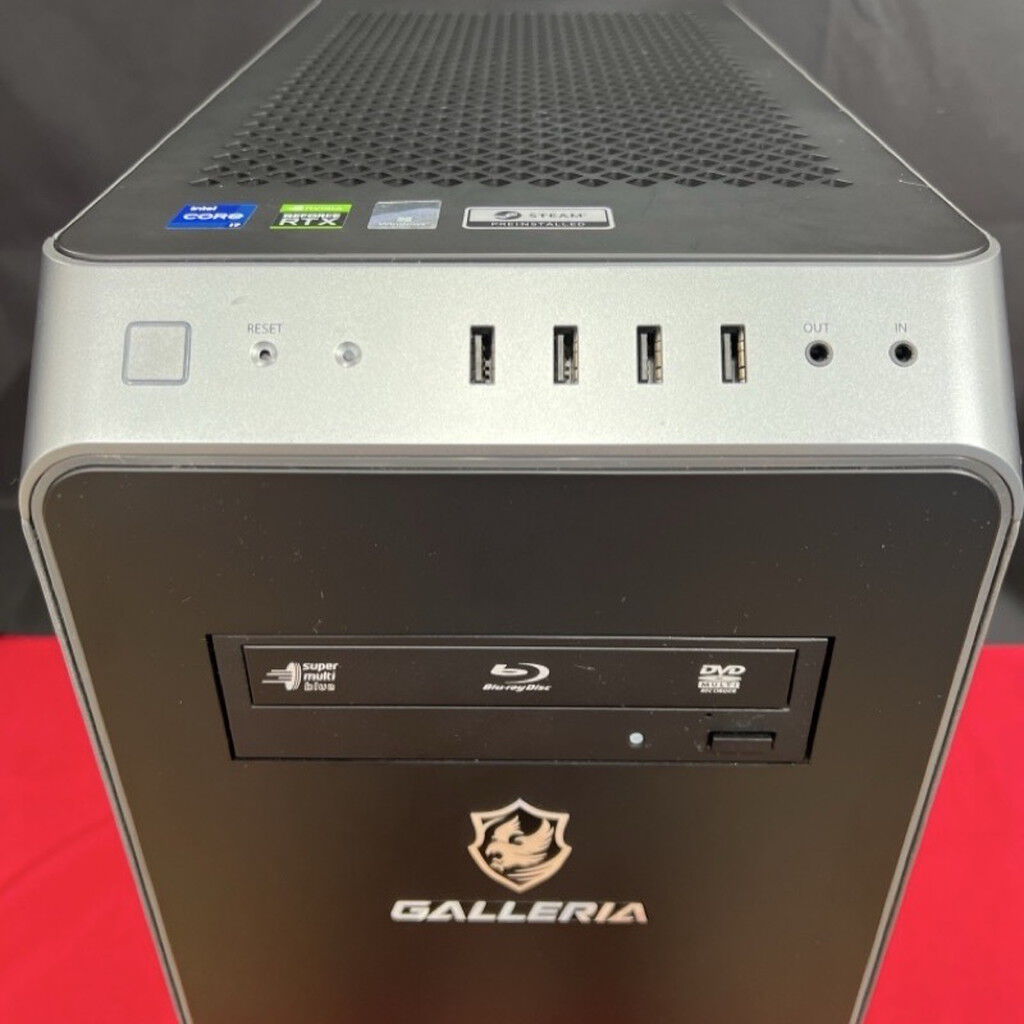 中古 THIRDWAVE GALLERIA XA7C-R38(Corei7-12700F/16GB/SSD1TB+HDD2TB