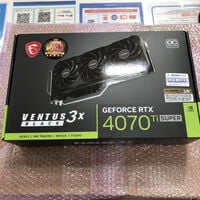 中古  MSI GeForce RTX 4070 SUPER 16G VENTUS 3X BLACK OC (RTX4070Ti SUPER 16GB) 5160001023 