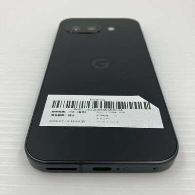 【秋葉原本店】中古  Google Pixel9a 256GB Obsidian【国内版SIMフリー】G3Y12 201821 