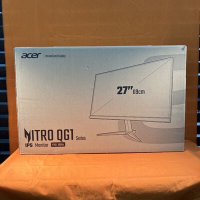 【なんば店】中古  Acer NITRO QG271Ebmiix [27インチ ブラック] フルHD（1920x1080） 100Hz 3480037077 