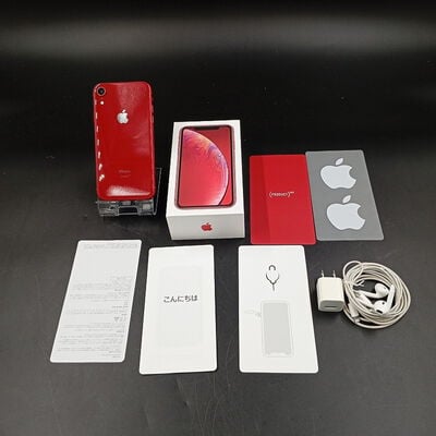 【大須店】中古  【SIMロック解除済み】【docomo】 Apple iPhoneXR 64GB (PRODUCT)RED  MT062J/A 3480035798 