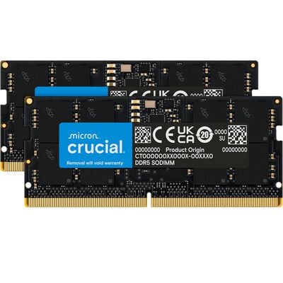 Crucial  CT2K64G56C46S5 (SODIMM DDR5 PC5-44800 64GB 2枚組) 