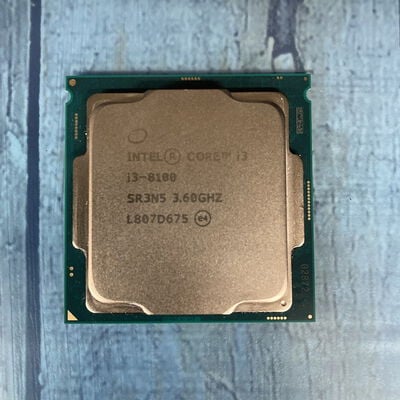 【広島店】中古  INTEL Core i3 8100 (1151/3.60GHz/6M/C4/T4) 136202 