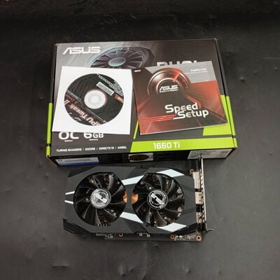 【大須店】中古  DUAL-GTX1660TI-O6G 3120024407 