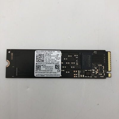 【大分店】中古  各社 M.2 SSD NVMe 256GB （M.2 NVMe 2280） 140203 