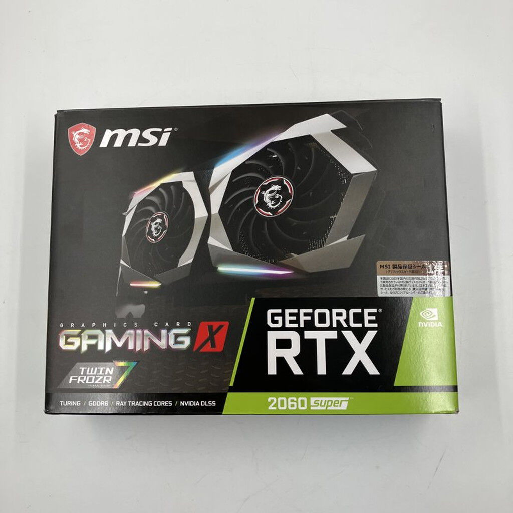 中古 MSI GeForce RTX 2060 SUPER GAMING X(RTX2060 SUPER) 140114
