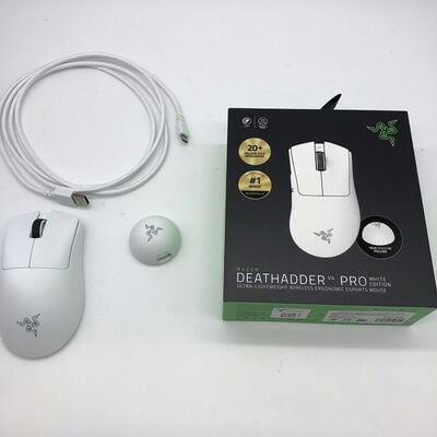 【宇都宮鶴田店】中古  Razer DeathAdder V4 Pro WhiteEdition 5280001441 