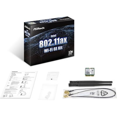 ASRock  Intel 802.11ax Wi-Fi 6E Kit (Wi-Fi増設キット) 