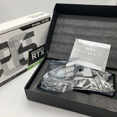 【神戸・三宮店】中古  Palit NE63050019P1-190AD (RTX3050 8GB) 148964 