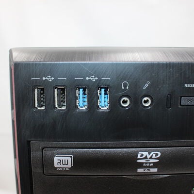 【通販センター】中古  インバースネット FRONTIER(AMD Ryzen 7 5700X/16GB DDR4 (PC4)/SSD1TB/DVDマルチ/NVIDIA GeForce RTX 3060 Ti 8GB/W11H64 MAR) 192901【4/23値下げ!】 